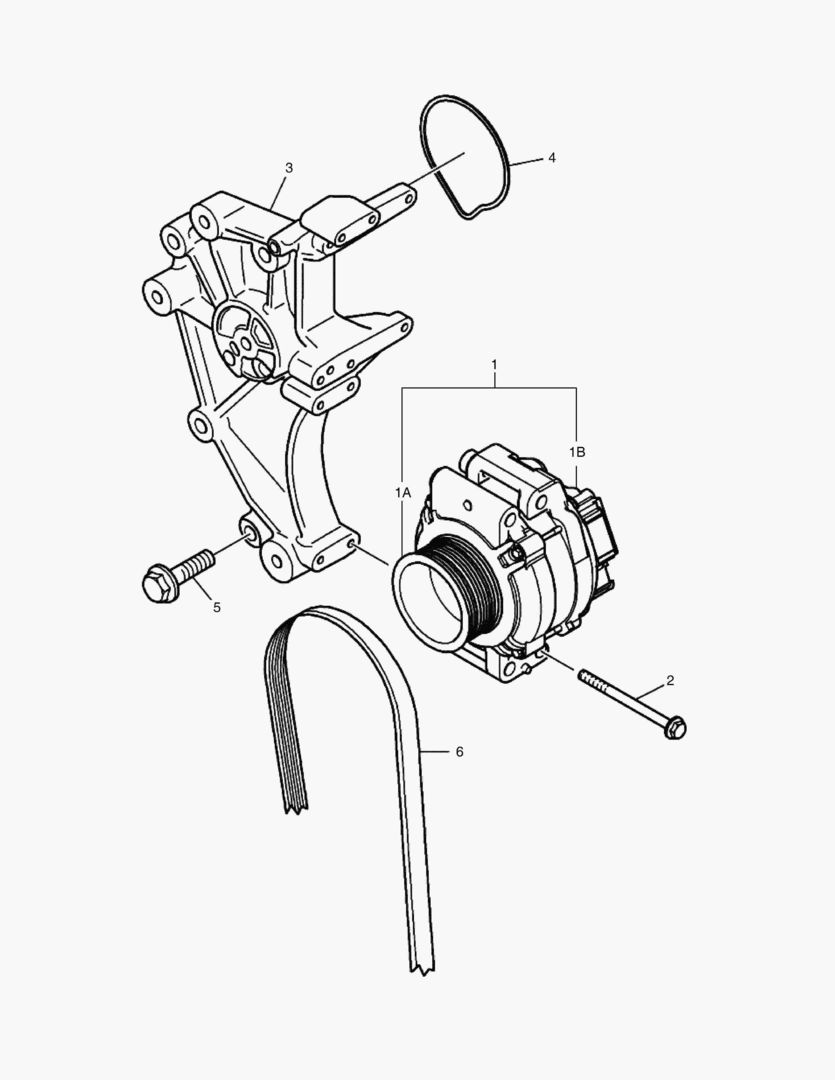 141 ALTERNATOR,MOUNTING