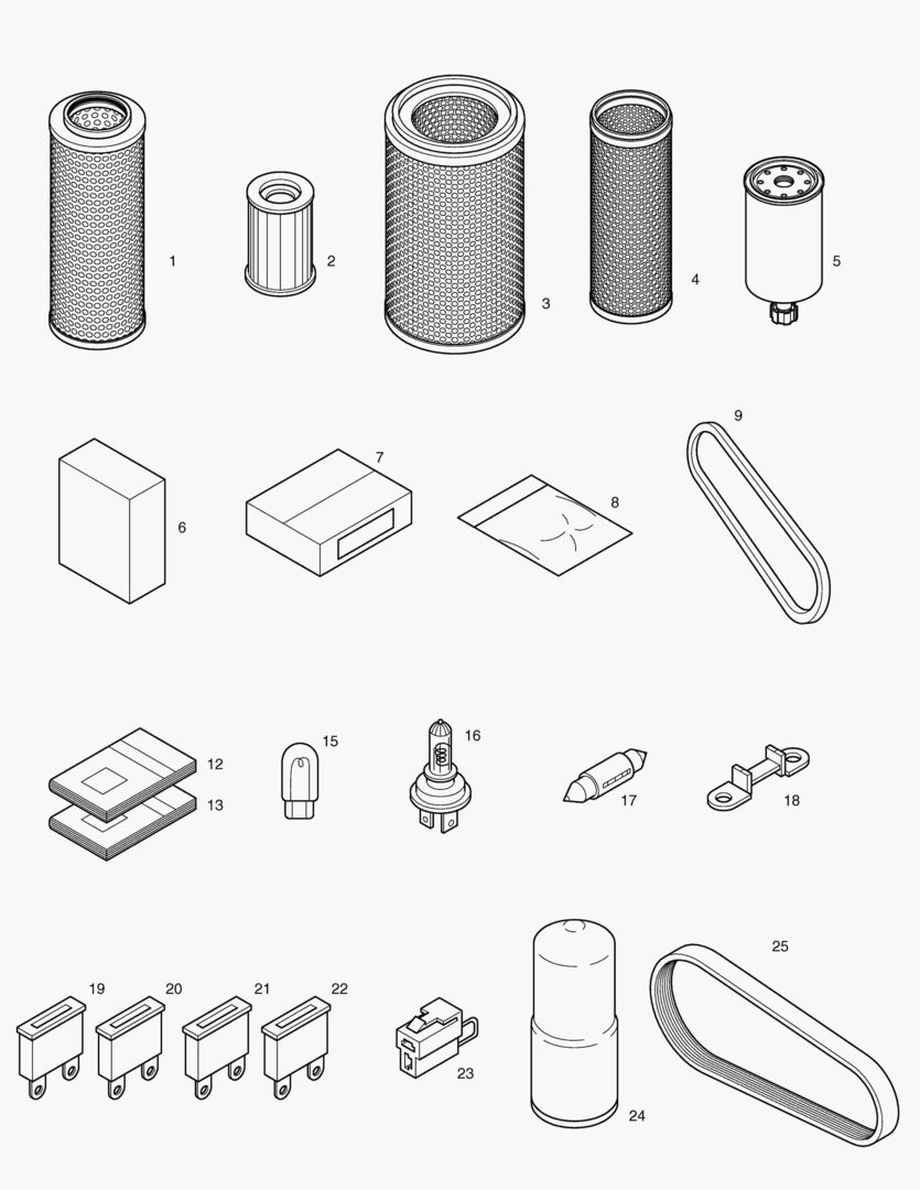 5110 SPARE PARTS