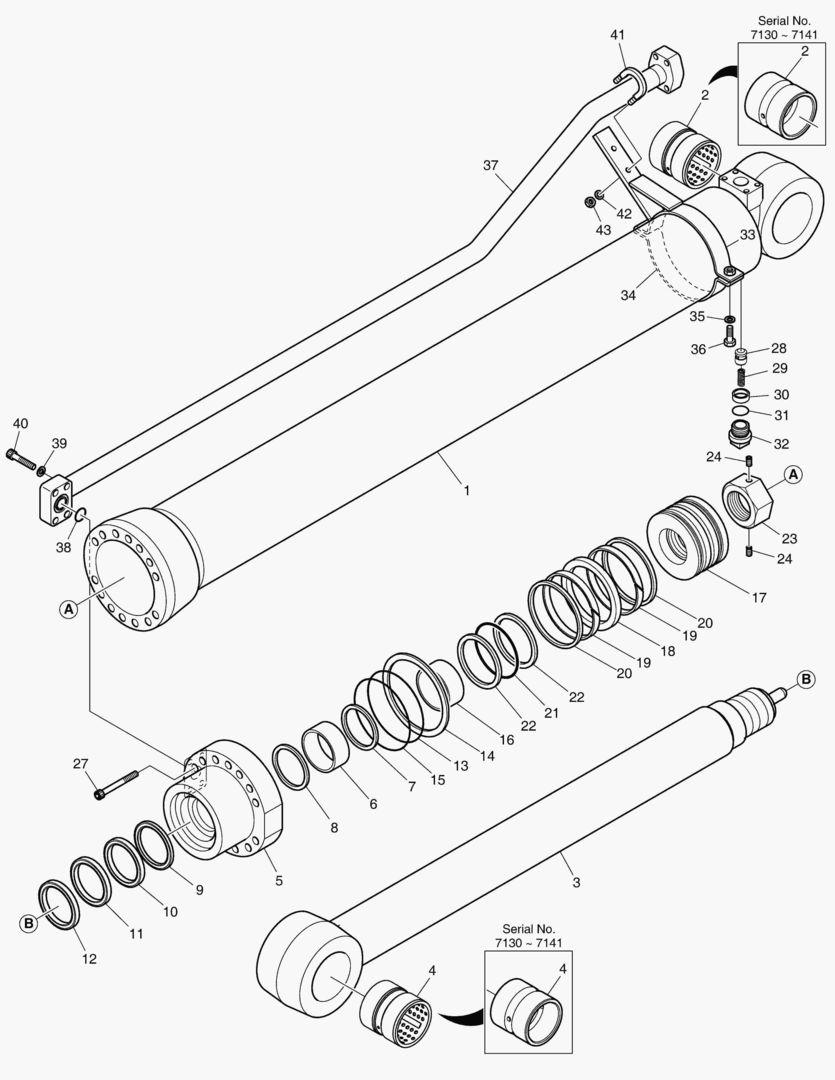 4322 ARM CYLINDER [7130~] купить в СПб