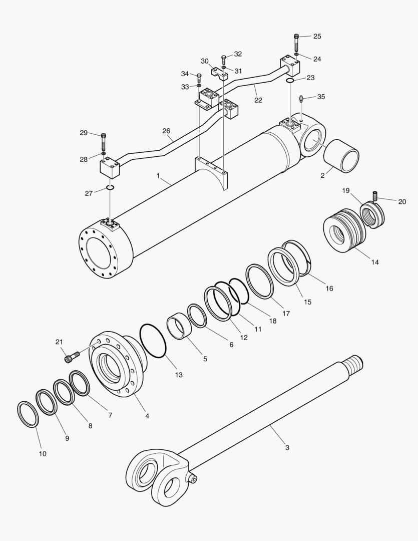 3550 LIFT CYLINDER купить в СПб