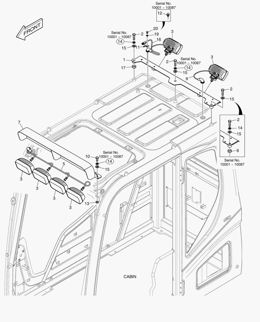 O CABIN RISER)