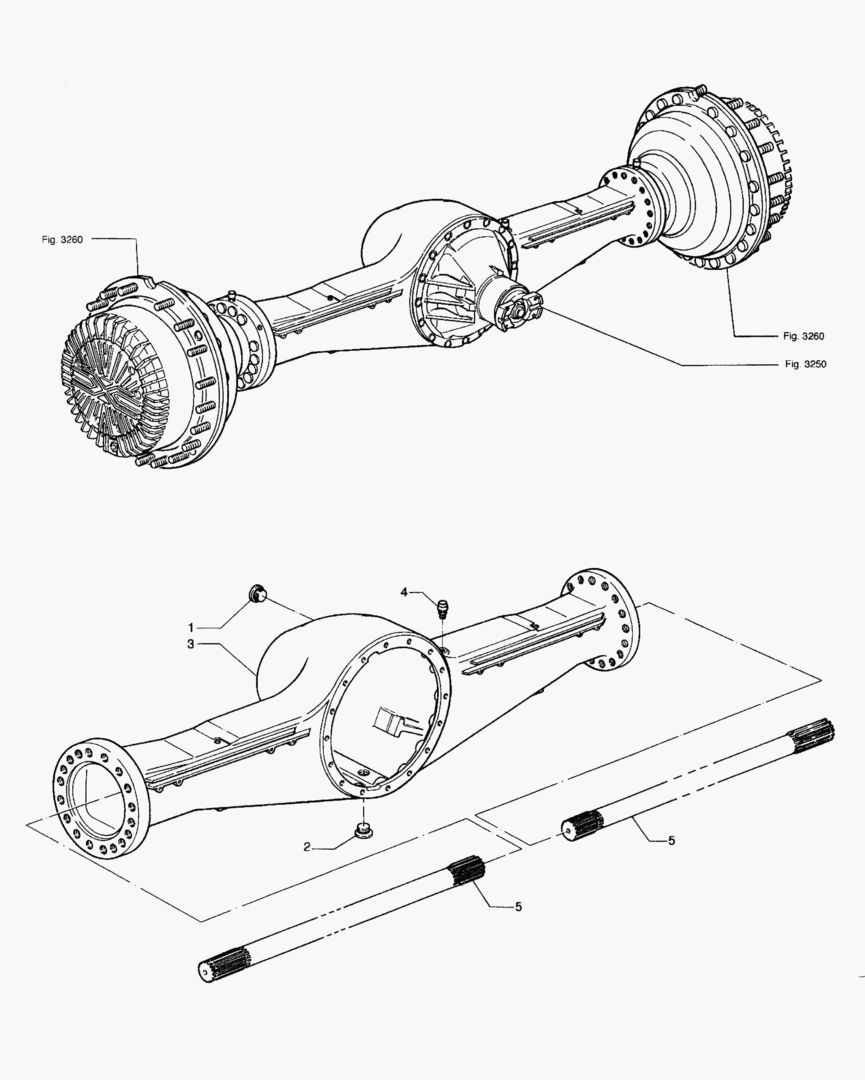 3240 REAR AXLE купить в СПб