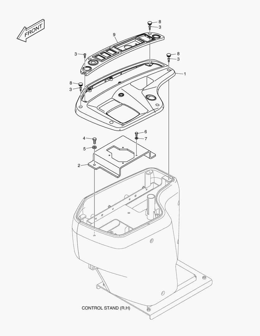 6070 CONTROL STAND - THUMB WHEEL купить в СПб