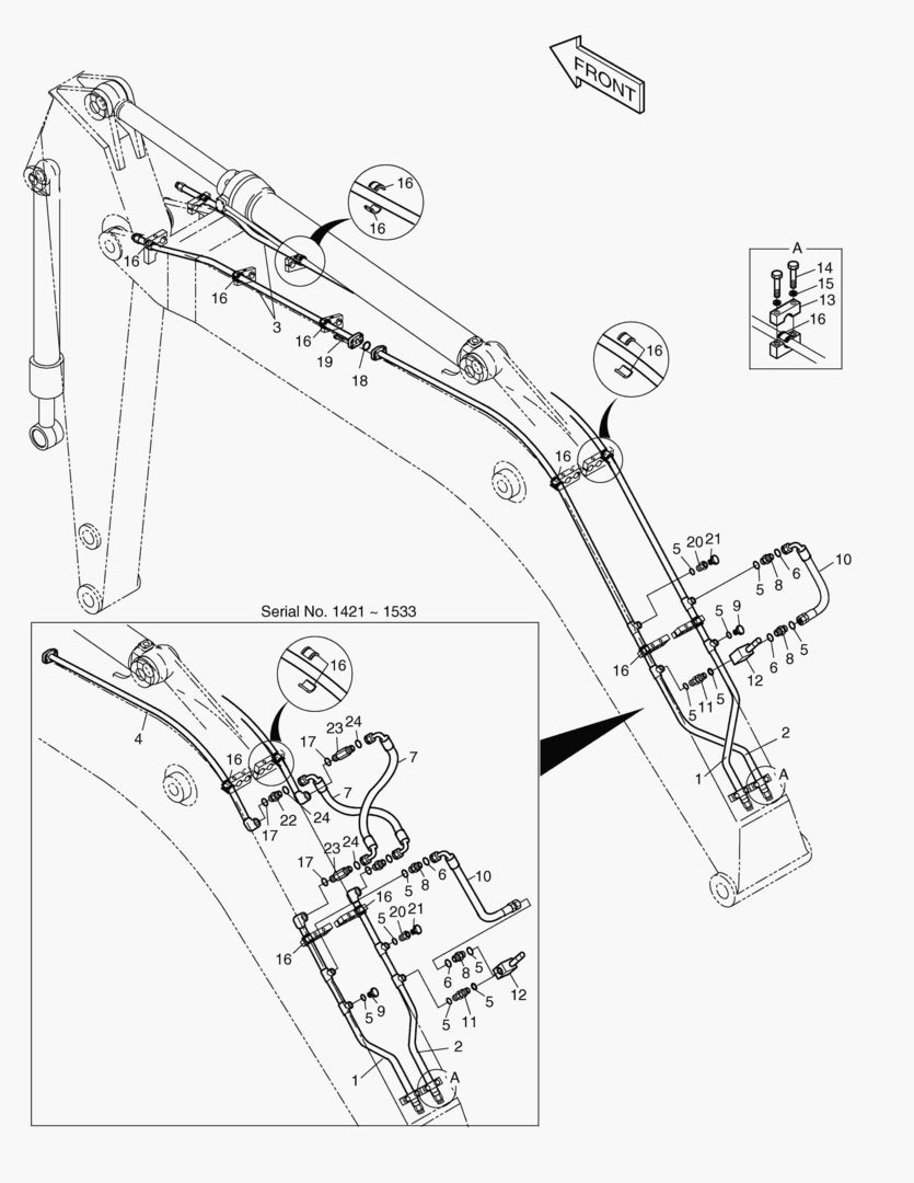 6555 BOOM PIPING-ONE WAY(JAPAN) [1421~] купить в СПб