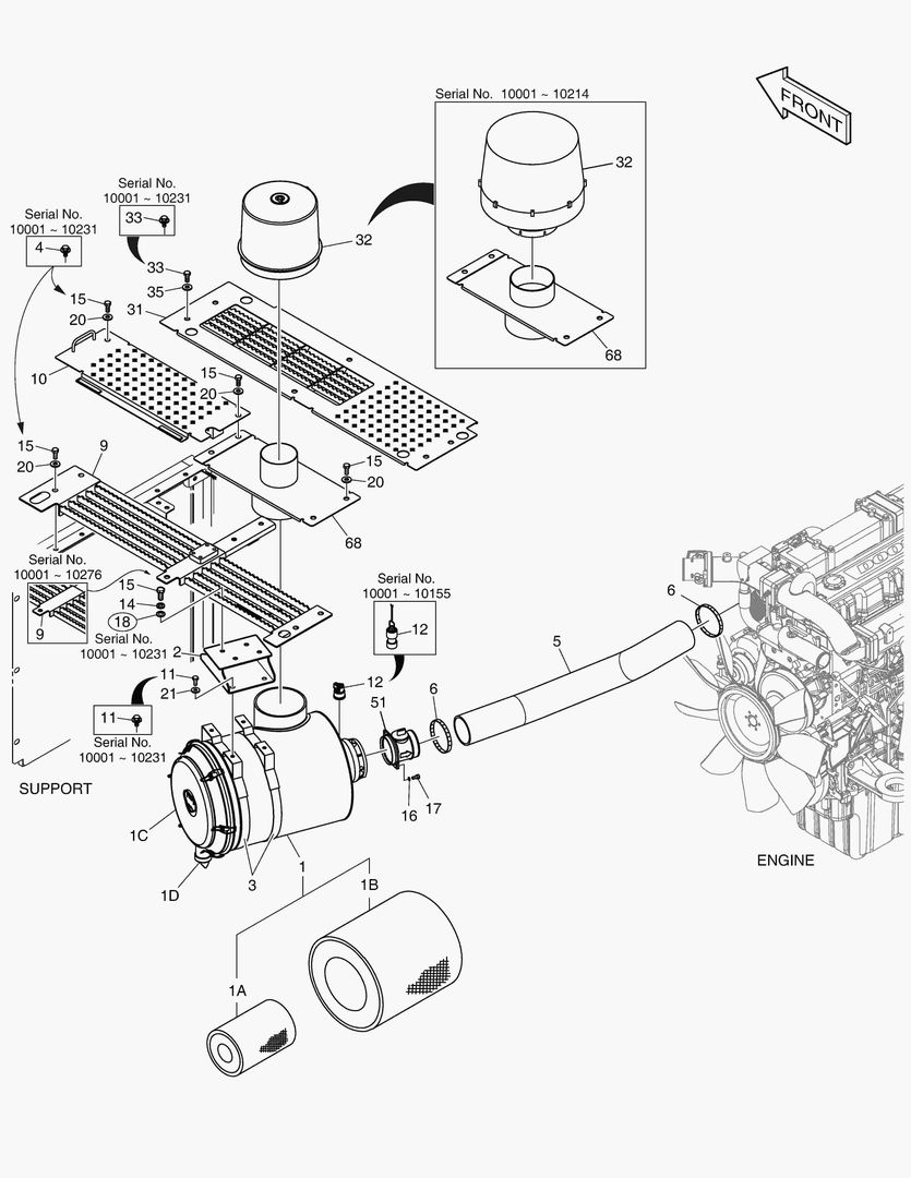 1180 AIR CLEANER купить в СПб