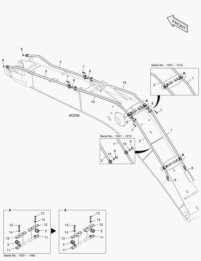 6730 BOOM PIPING - ONE & TWO WAY(BOOM 4.6m) купить в СПб
