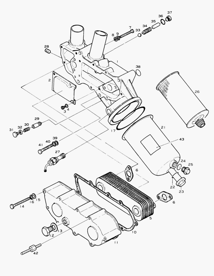 011 OIL COOLER [5001~5299] купить в СПб