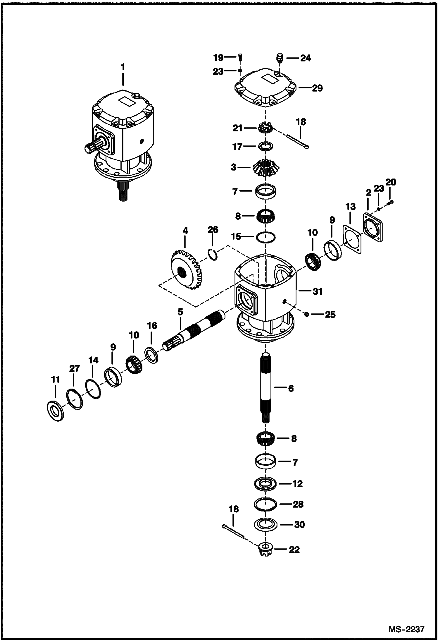 ФРЕЗА (КОРОБКА ПЕРЕДАЧ) (60-- A019, A01A) (72-- A008, A01B, A01C)