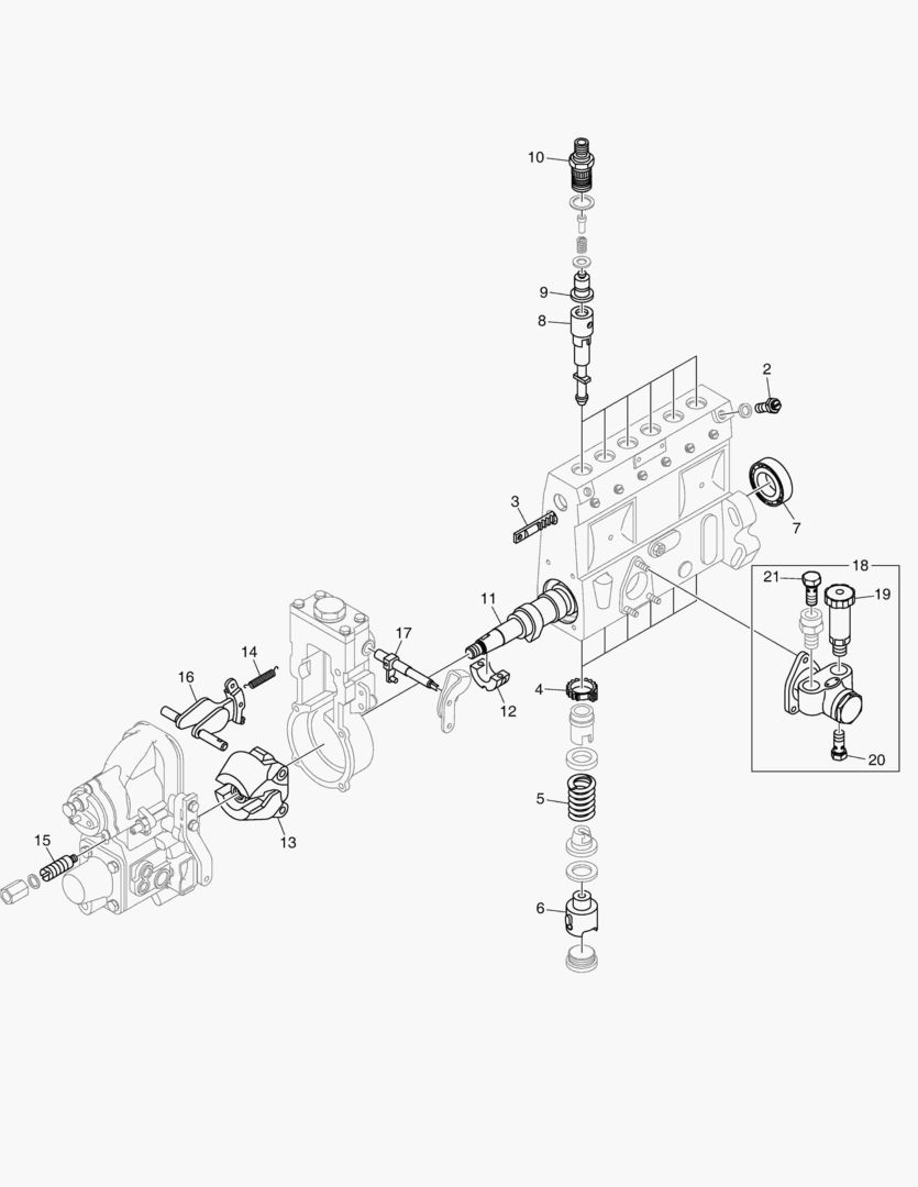 015A FUEL INJECTION PUMP INNER PARTS купить в СПб
