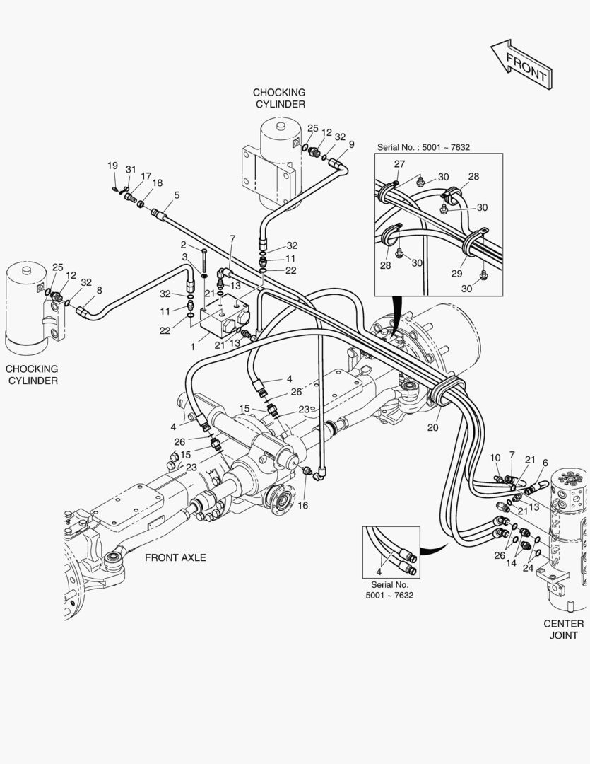 2180 STEER & CHOCKING PIPING