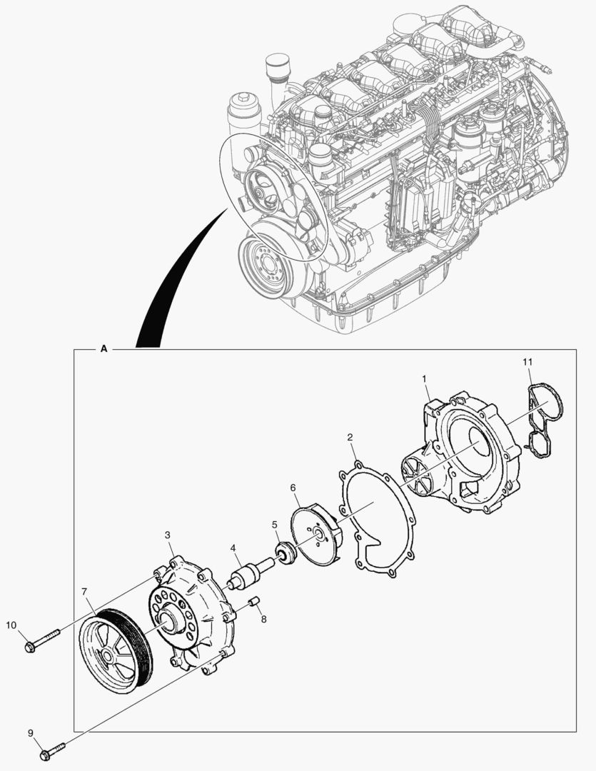 035 WATER PUMP купить в СПб
