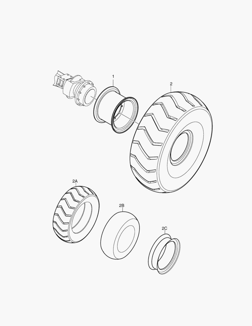 1230 TIRE & RIM ASS`Y купить в СПб