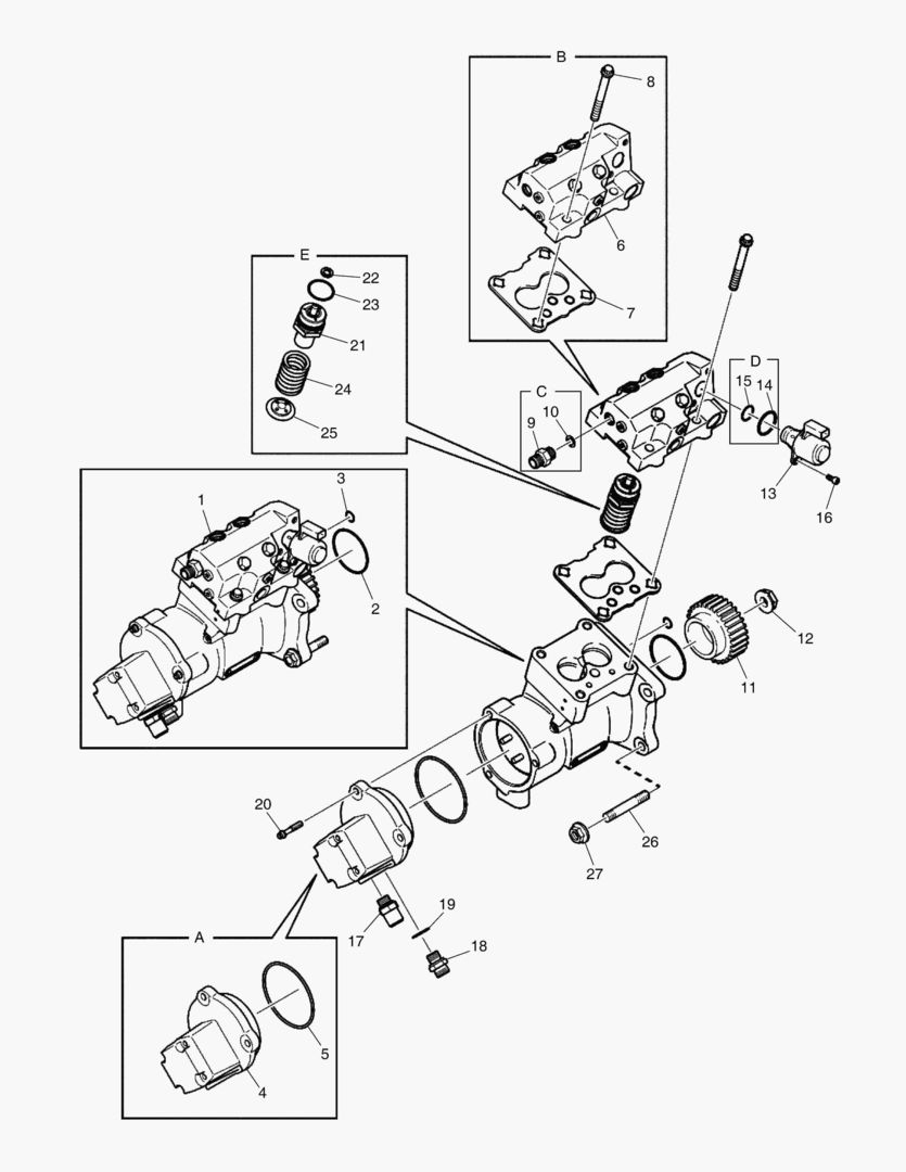044 FEED PUMP, HIGH PRESSURE PUMP купить в СПб