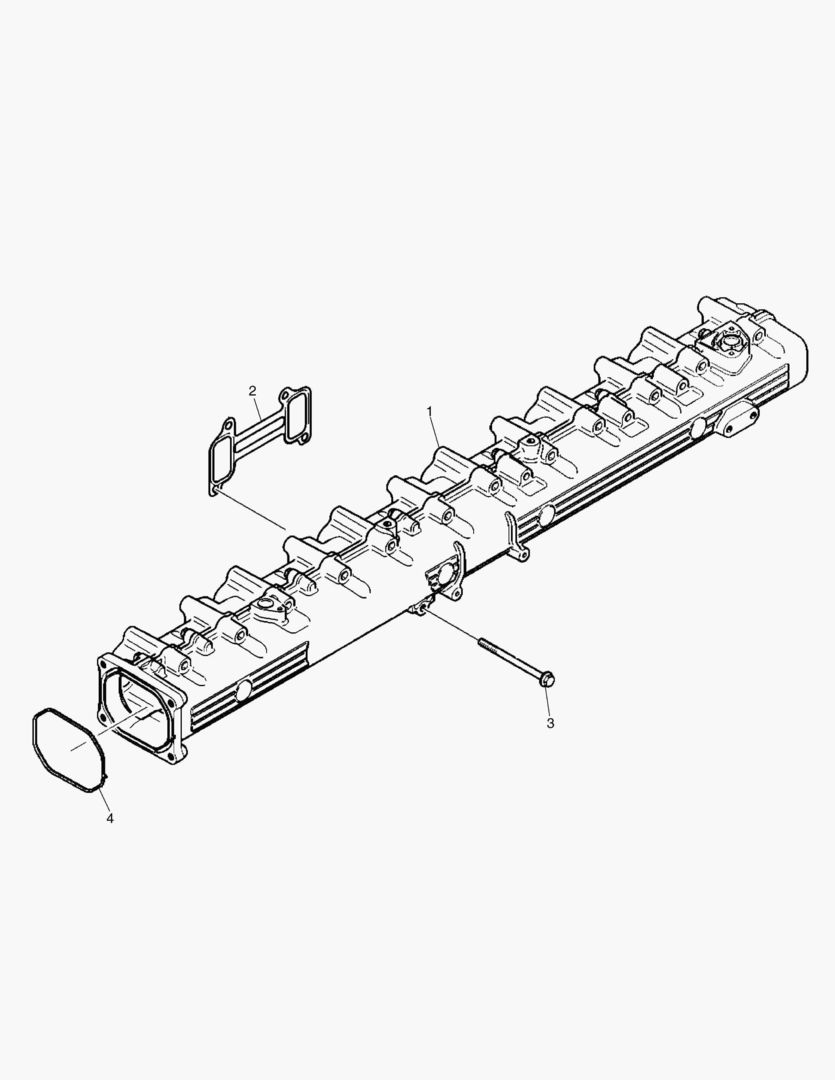 G011-54 INTAKE MANIFOLD купить в СПб