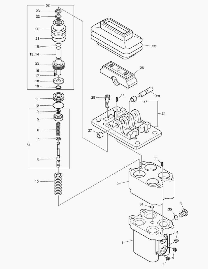 4210 PEDAL VALVE