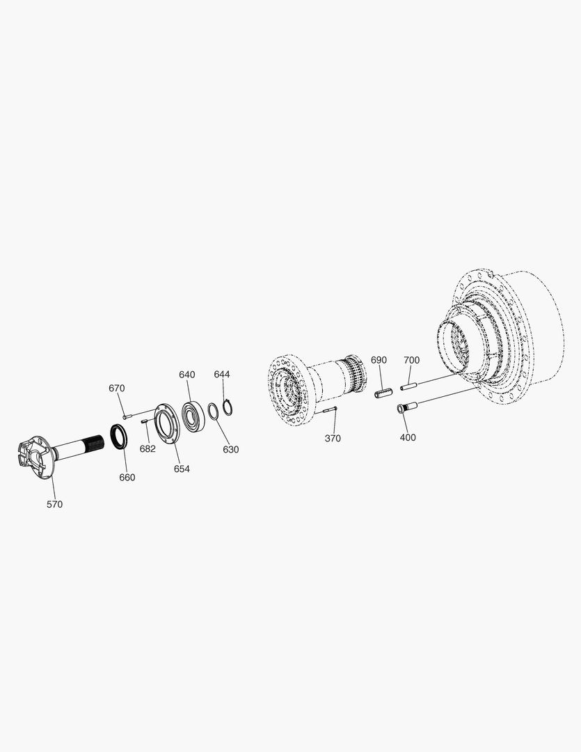 G250-40 HUB WET BRAKE