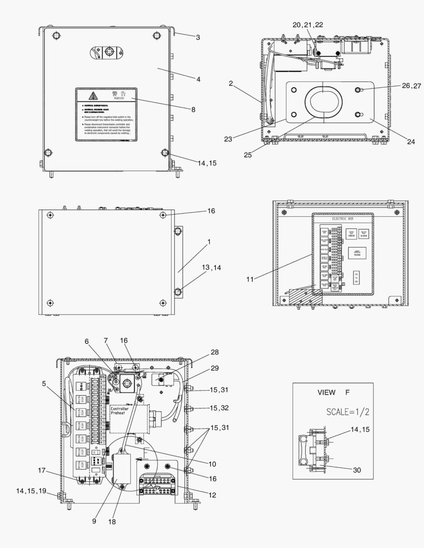 1391 ELECTRIC PARTS(3) - ELECTRIC BOX [10468~]