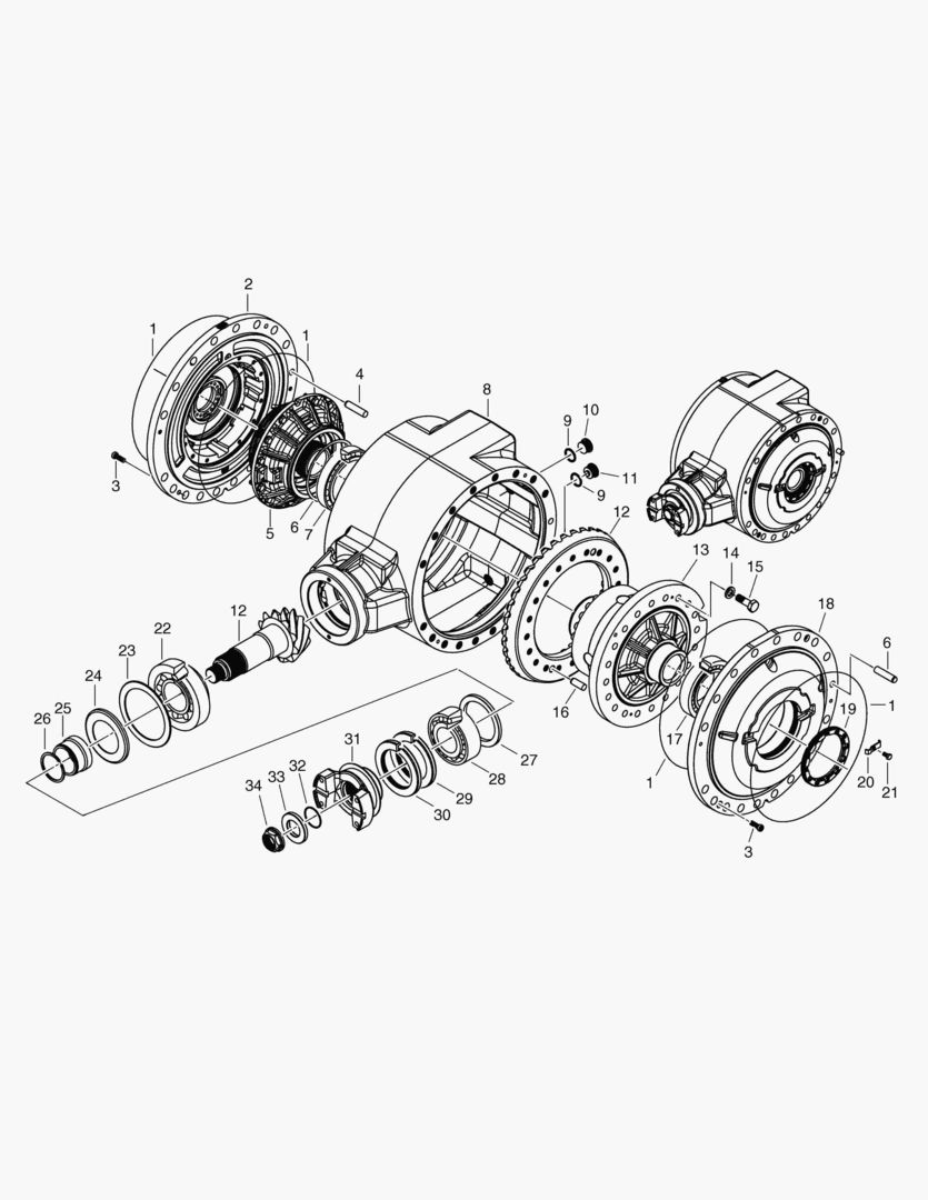 G092-10 DIFFERENTIAL ASS`Y купить в СПб