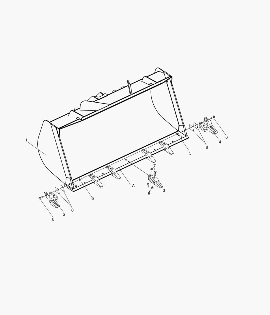 6810 BUCKET ASSY-30P купить в СПб