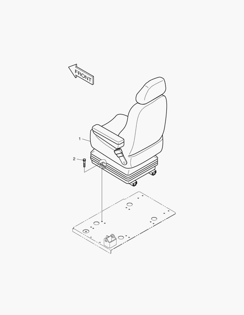 1420 SEAT MOUNTING-EXCEPT EUROPE & U.S.A купить в СПб