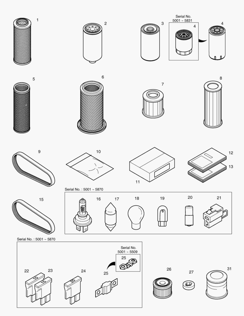 5110 SPARE PARTS купить в СПб