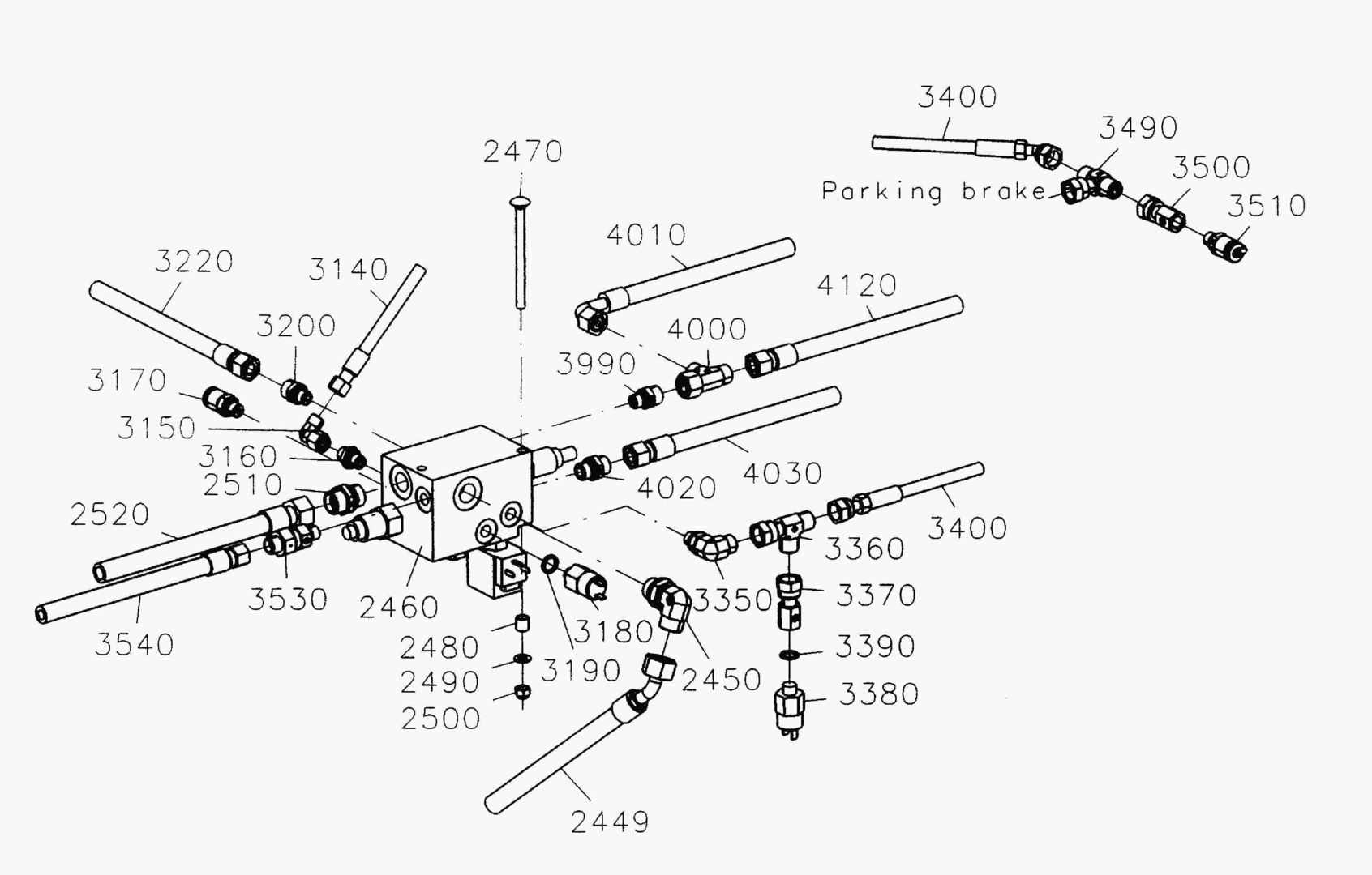 G190-44 ACCUMULATOR VALVE BLOCK