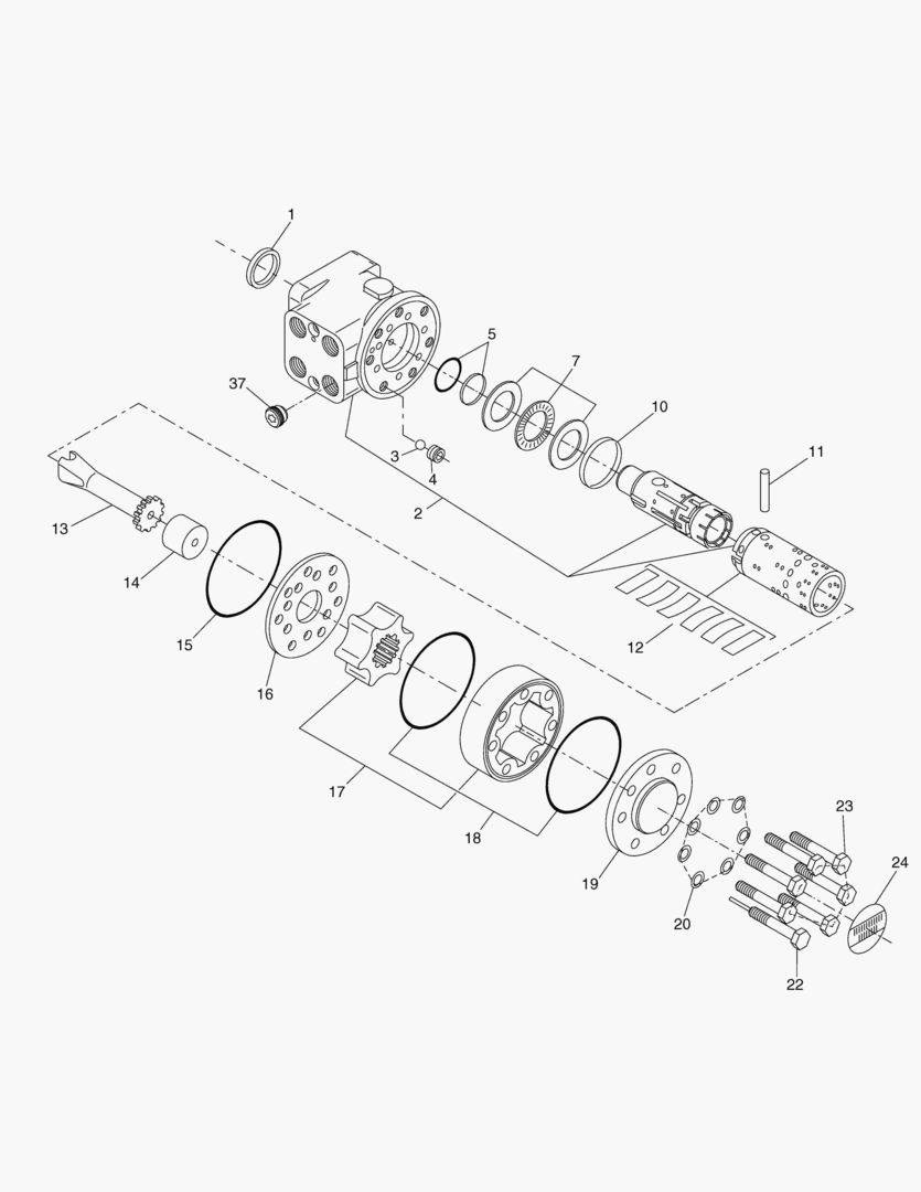 G190-290 ORBITROL,EXPLODED