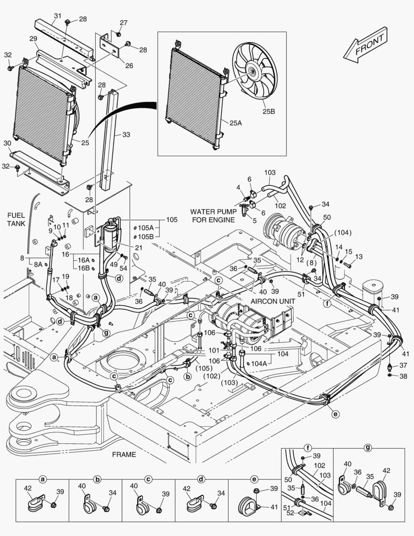 1611 AIR CONDITIONER - CHASSIS [50582~]
