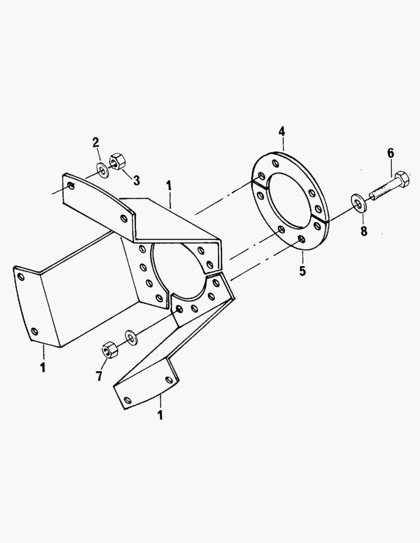 G030-5 SAFETY CATCHER FOR AXLE [410002~410242] купить в СПб