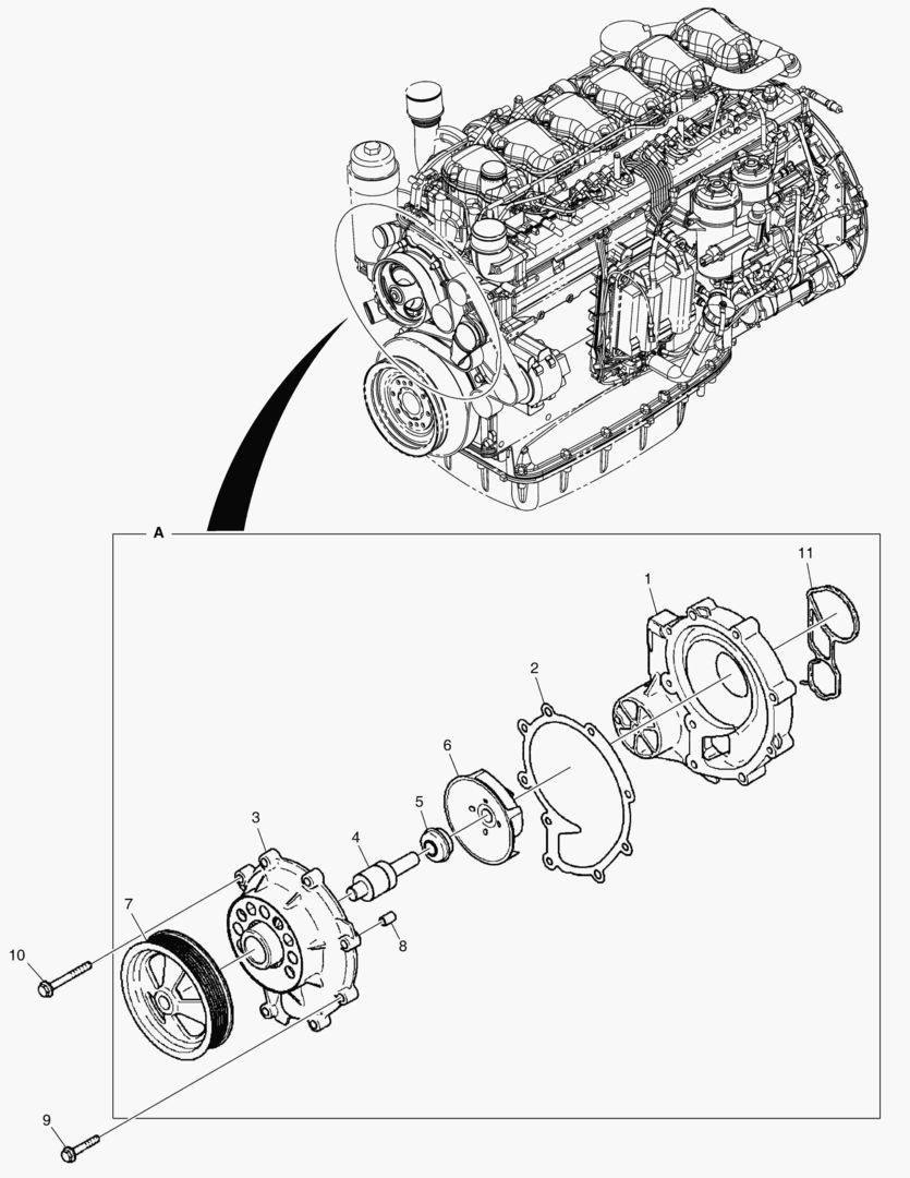 034 WATER PUMP купить в СПб