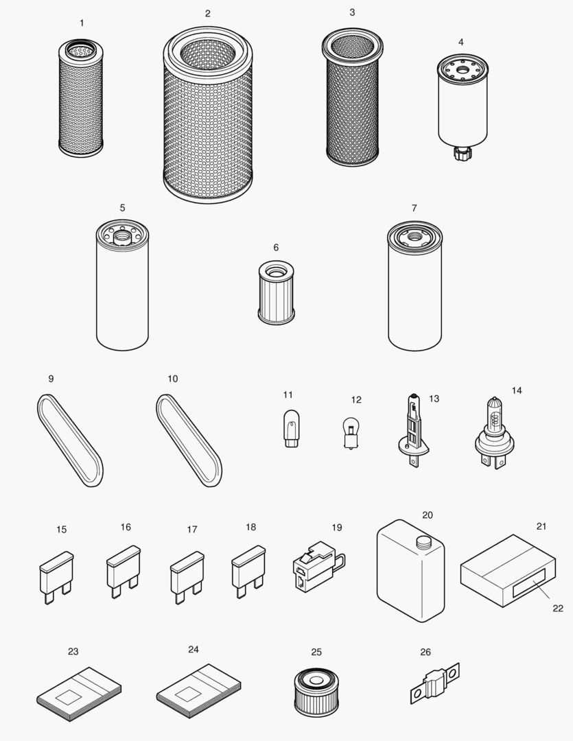 4110 SPARE PARTS