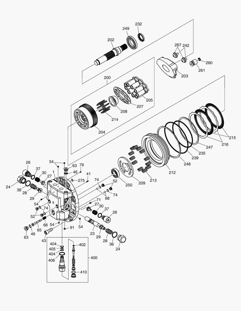 4470 TRAVEL MOTOR - HIGH TRACK [5001~7043] купить в СПб