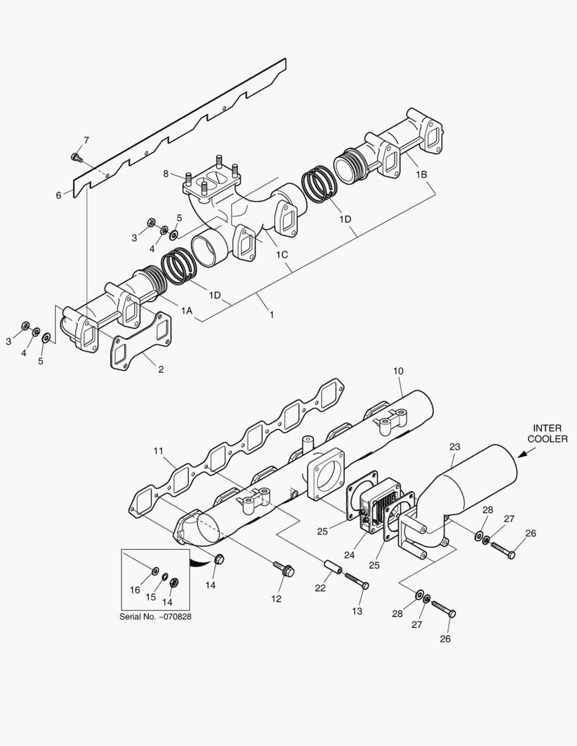 013 INTAKE & EXHAUST MANIFOLD купить в СПб