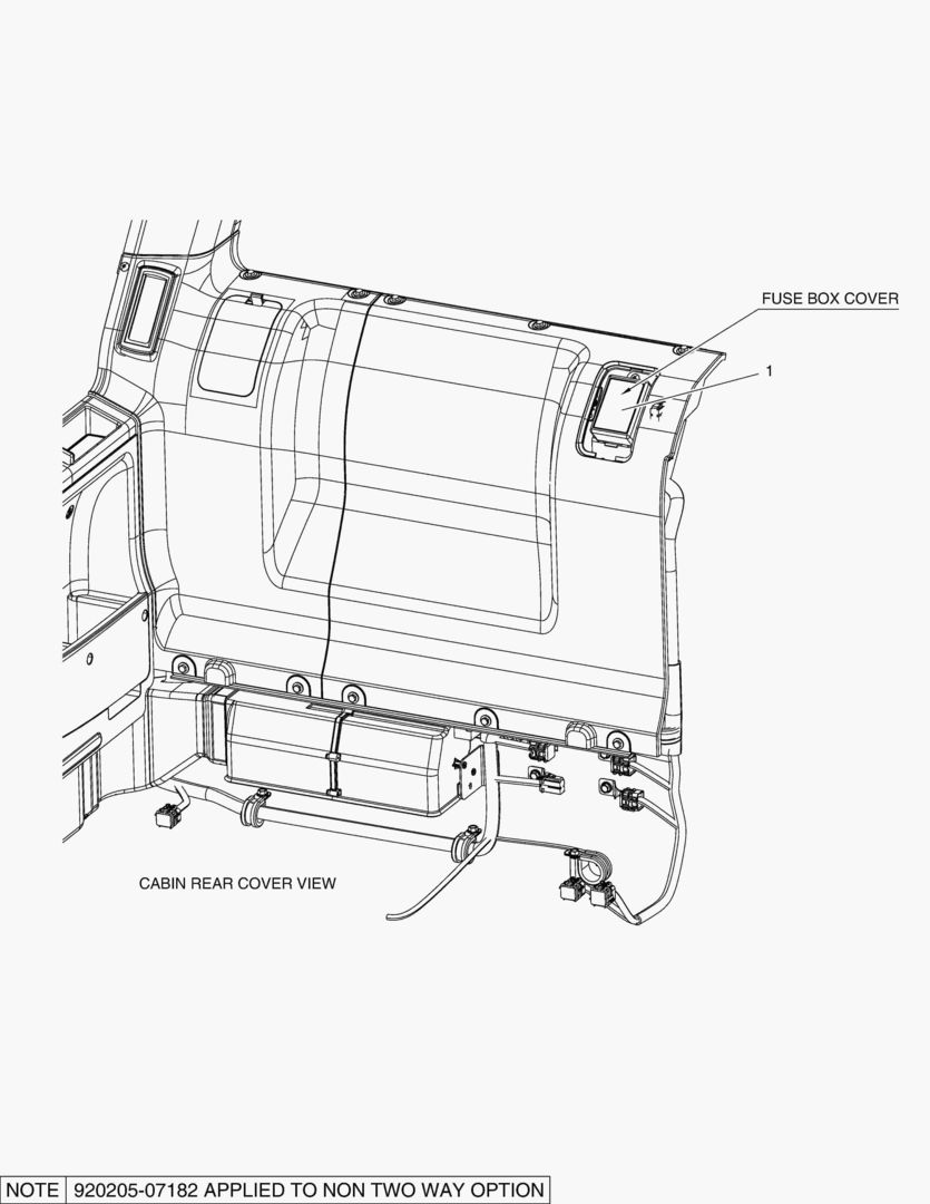 5320 DECAL - FUSE BOX